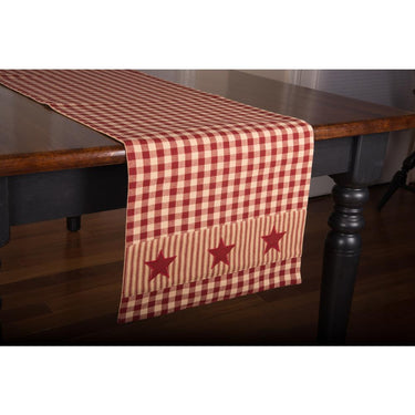 Heritage House Star Table Runner T4040017 - The Fox Decor